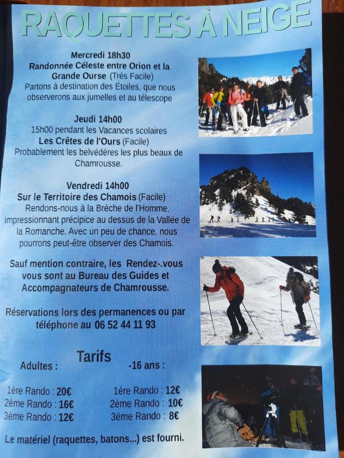 La Petite Foret Chamrousse 1700 외부 사진